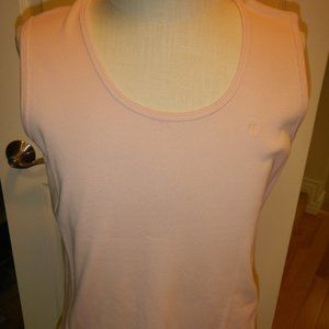 Blush scoop neck dress tank